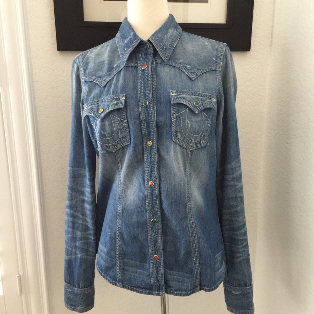 True religion jean top